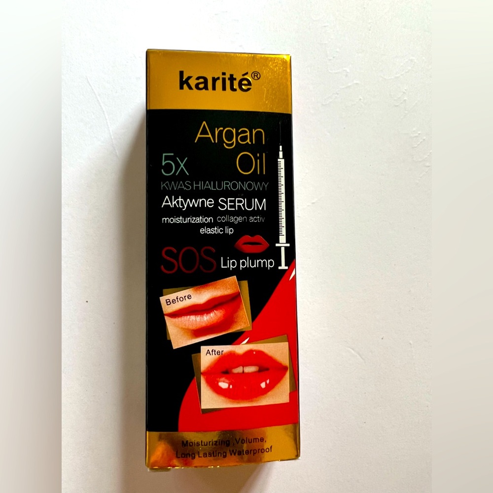 KARITE 👄Again oil lips 5 times stronger activated serum SOS lip plumper 🔥🔥🔥